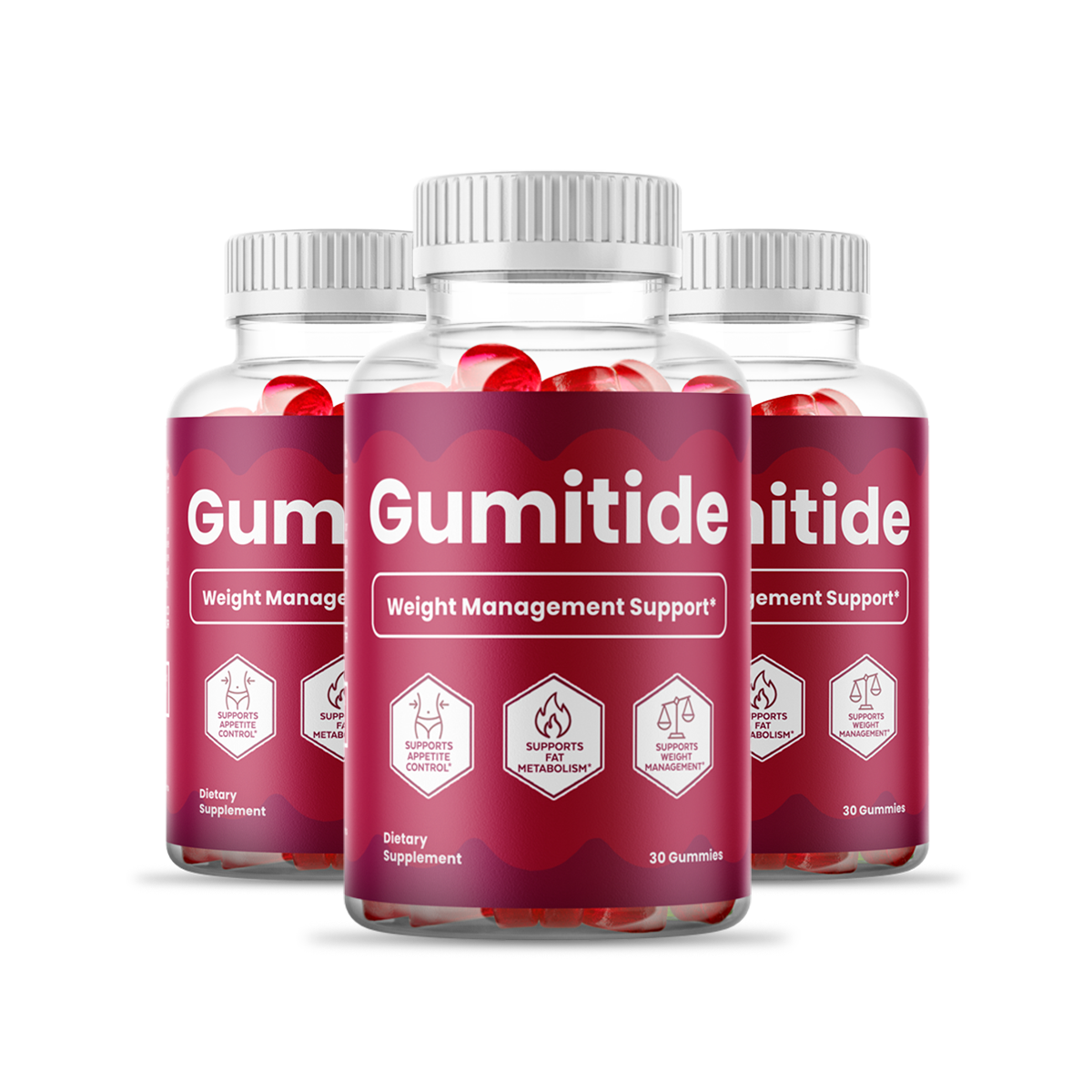 Gumitide 3 bottles
